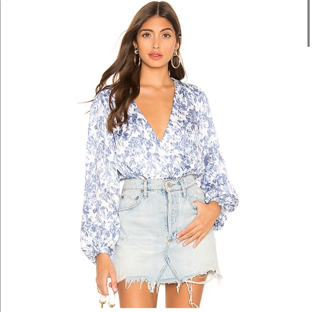 Lovers + Friends Bodysuit top & shorts